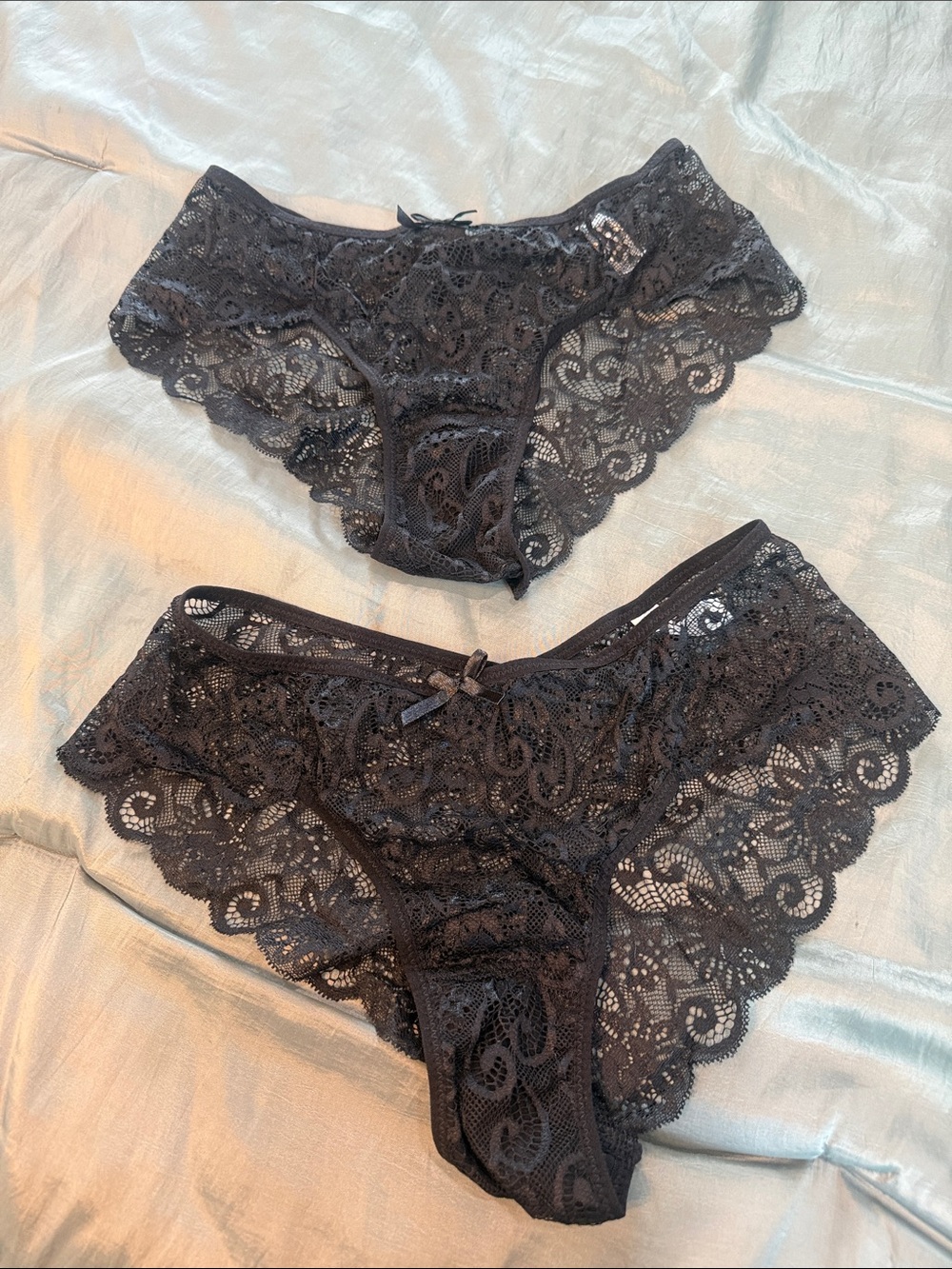 Two Pr. Lace Boycut intimate wear